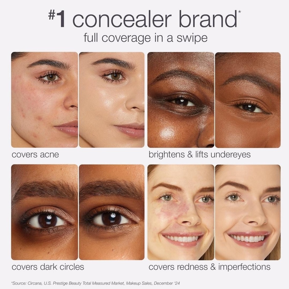 Tarte Ultra Creamy Shape Tape Concealer-47S Tan-Deep - Picture 3 of 6